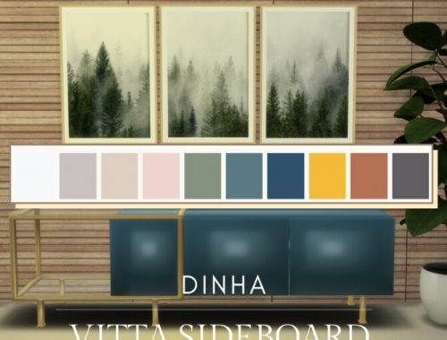 Vitta Sideboard 3 Models at Dinha Gamer
