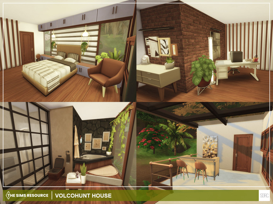 Volcohunt House NoCC - The Sims 4 Catalog