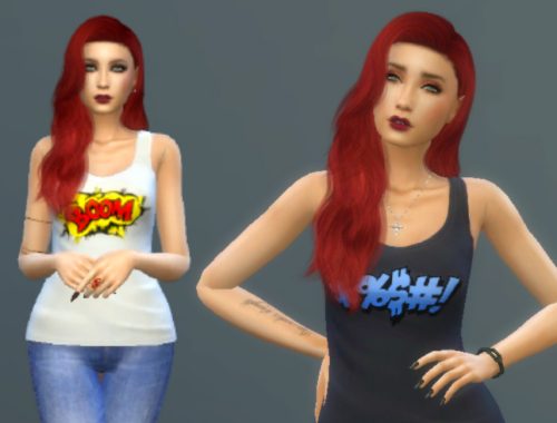 VV Comic Bubble Tank Top