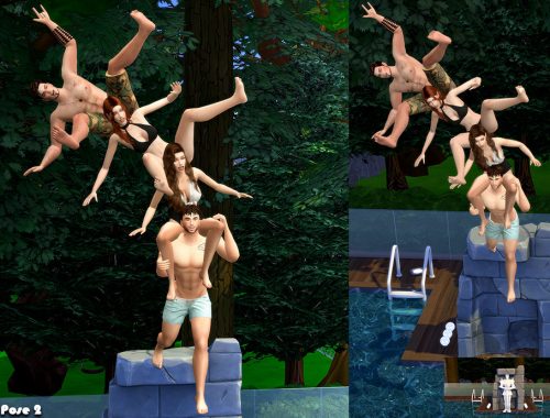 Pool day (Pose Pack)