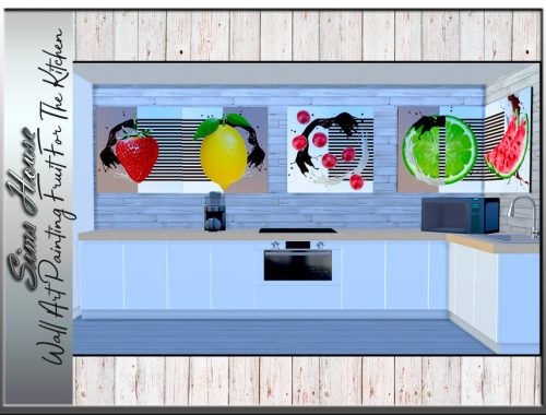 Wall Art Painting Fruit For The Kitchen