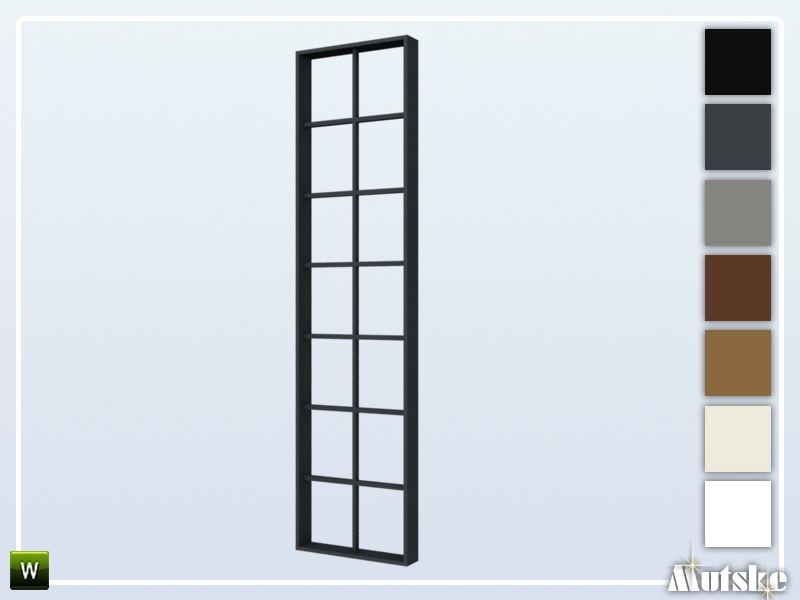 Wareham Window Tall Wall 7 1x1 - The Sims 4 Catalog