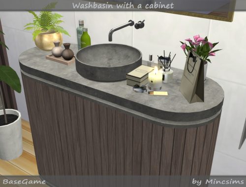 Washbasin with Cabinet