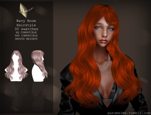Wavy Boom - Female Hairstyle 012