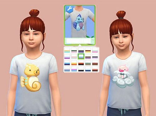 White children Voidcritters T-shirts