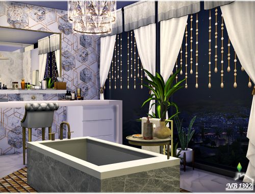 White&Gold Bathroom