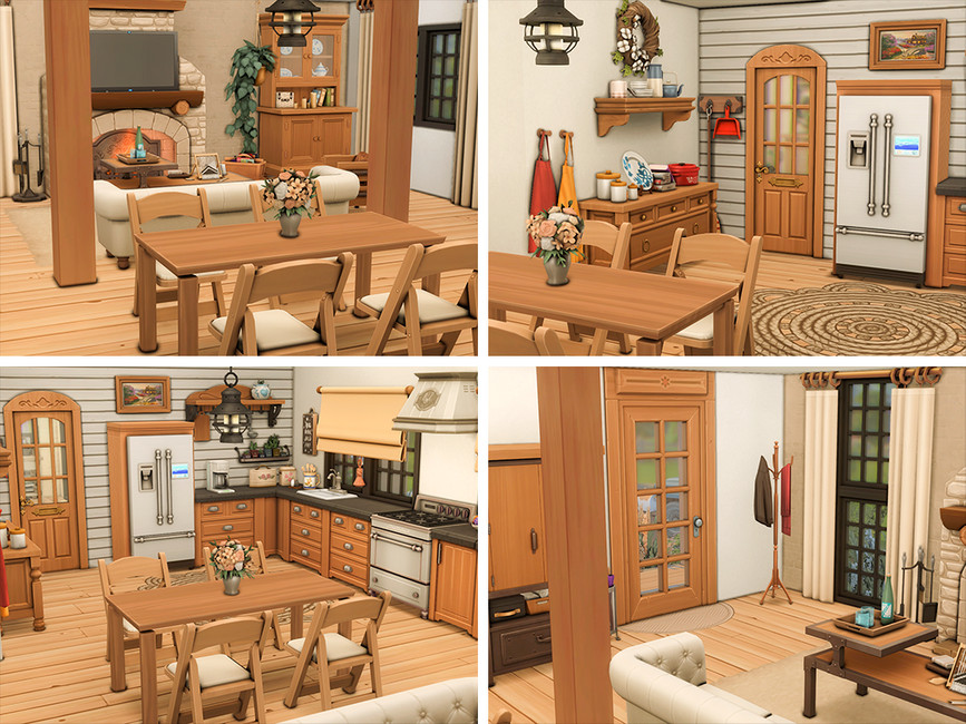 Whitehill Farmhouse (NO CC) - The Sims 4 Catalog