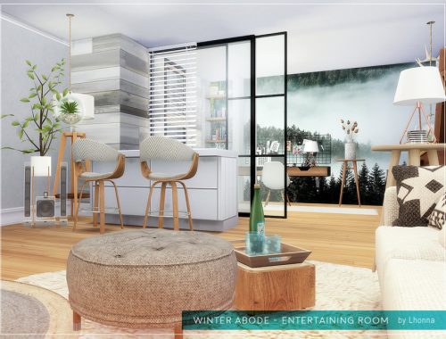 Winter Abode - Entertaining Room