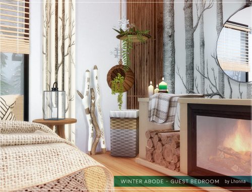 Winter Abode - Guest Bedroom