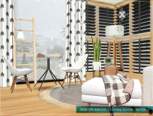 Winter Abode - Living Room