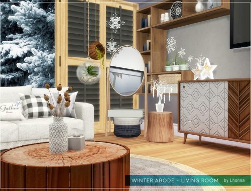 Winter Abode - Living Room