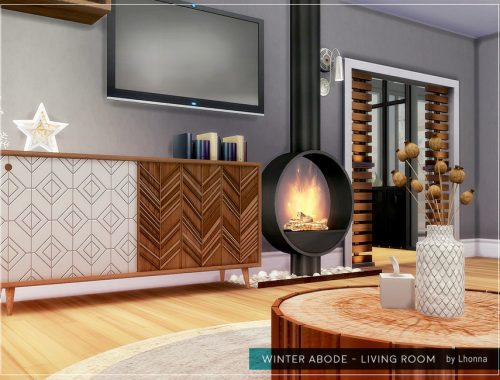 Winter Abode - Living Room