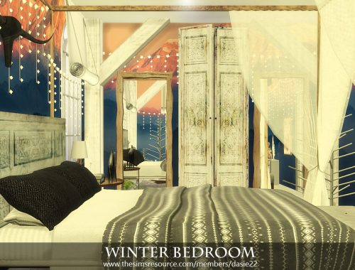Winter Bedroom