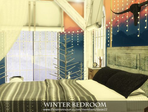 Winter Bedroom
