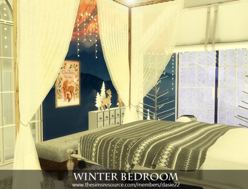 Winter Bedroom