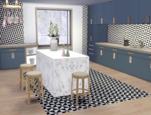 Winter Breeze Kitchen Set.