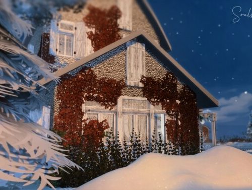 Winter Cottage at SoulSisterSims