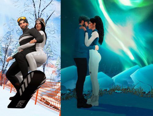 Winter love (Pose pack)