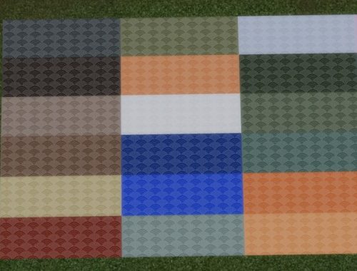 Winter Solstice Dual Textured Pattern Carpet by Wykkyd