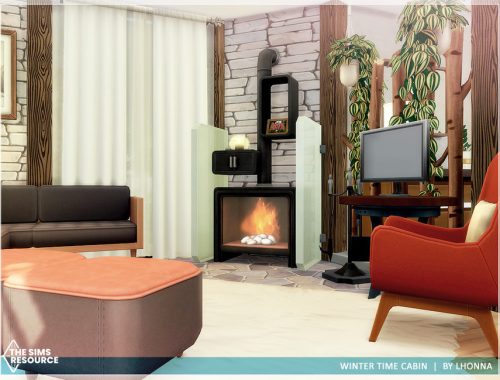 Winter Time Cabin /No CC/