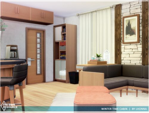 Winter Time Cabin /No CC/