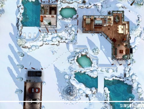 Winter Wonderland Mansion