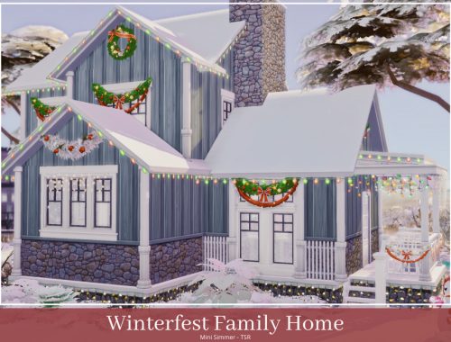 Winterfest Family Home
