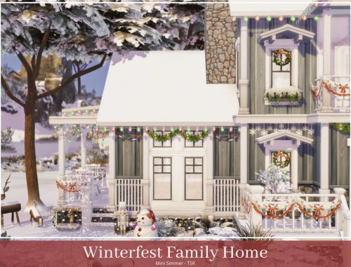 Winterfest Family Home