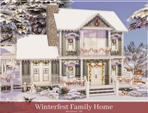 Winterfest Family Home