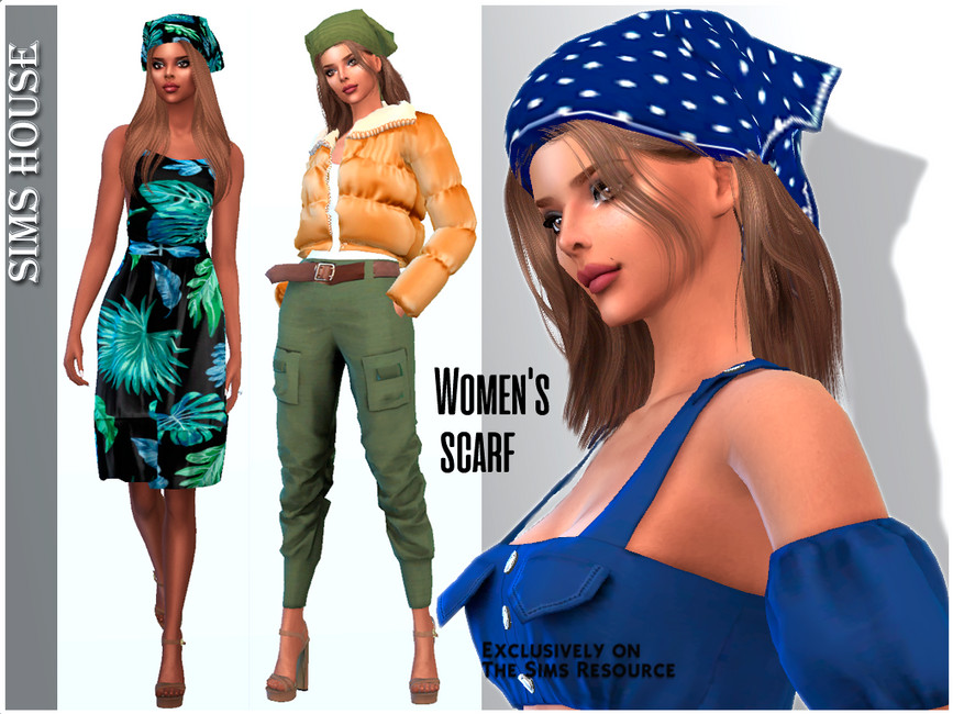 Women's scarf - The Sims 4 Catalog
