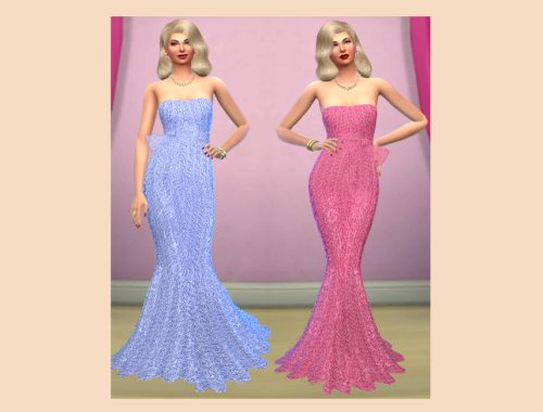 ws Female Marylins Wedding Dress - RC