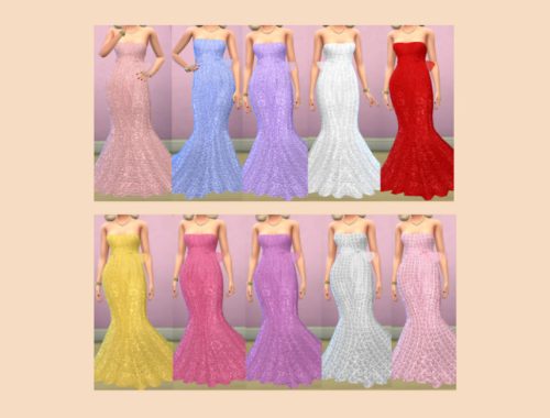 ws Female Marylins Wedding Dress - RC