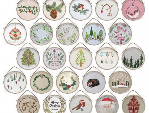 Xmas needlepoint at Riekus13