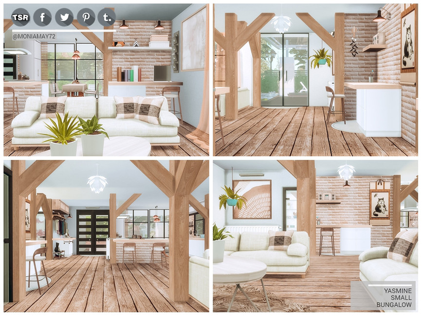 Yasmine Small Bungalow - The Sims 4 Catalog