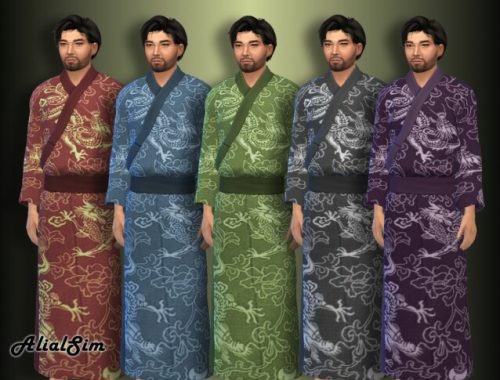 Yukata outfit at Alial Sim