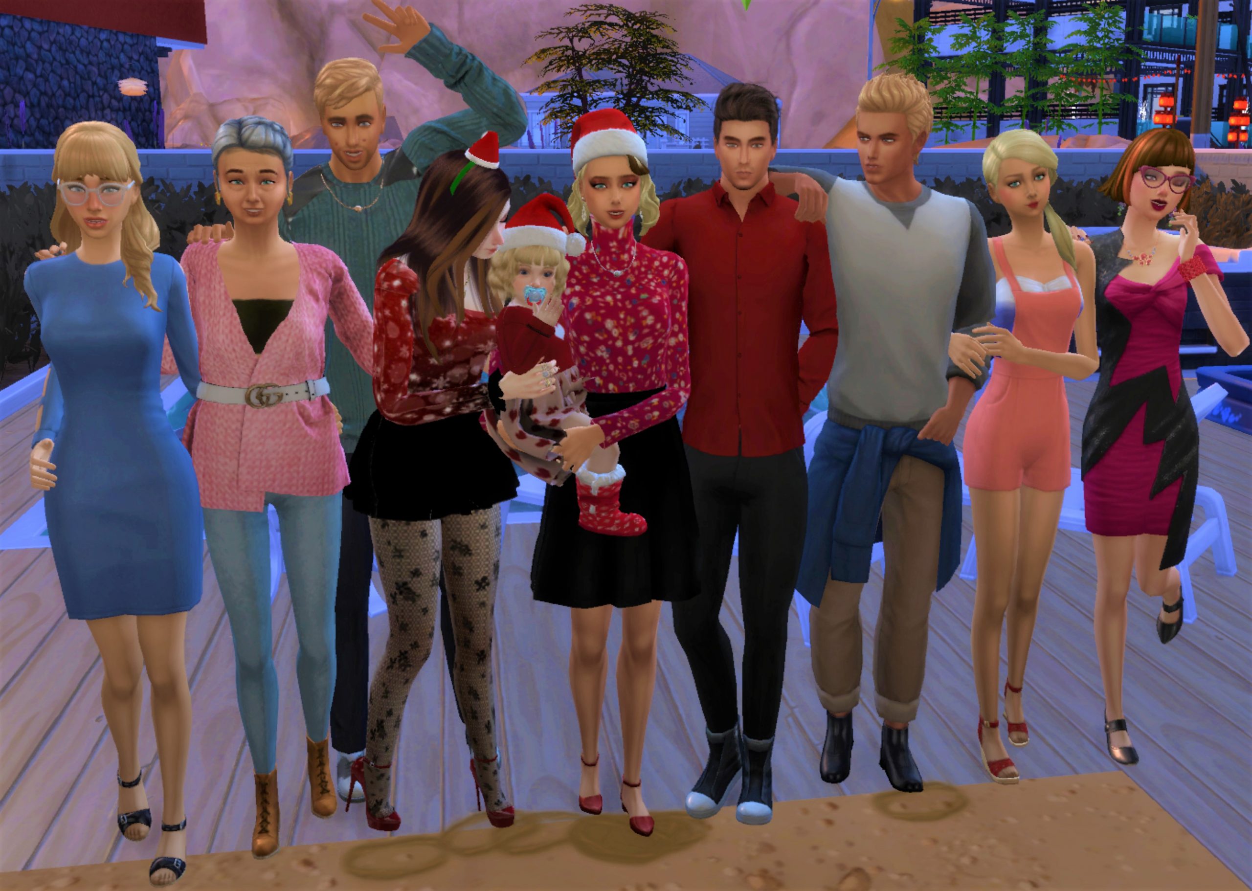 Got bored of the usual gameplay so put a twist on a classic. Presenting the  Vampire Bachelor challenge! 7 sims compete to win the favour of Grandmaster  Vampire Alarcon...in the form of