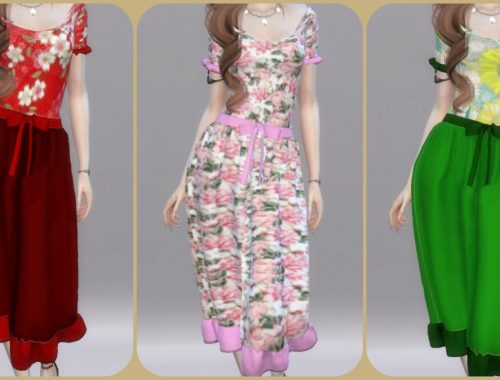 🌷 𝓟𝓻𝓮𝓽𝓽𝔂 𝓢𝓹𝓻𝓲𝓷𝓰 𝓭𝓻𝓮𝓼𝓼 🌻