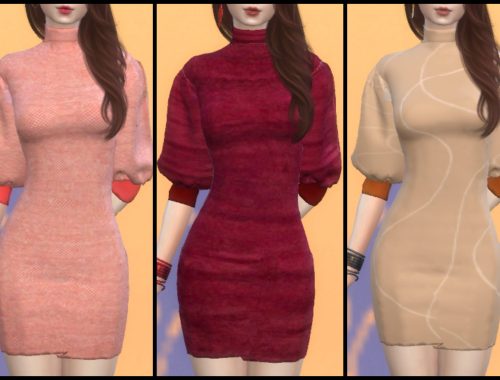 🧡 Cute Turtle neck dress ❣️