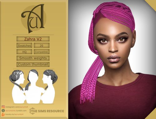 Zahra V2 - Hairstyle
