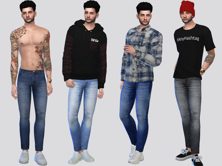 Zamyr Basic Jeans - The Sims 4 Catalog