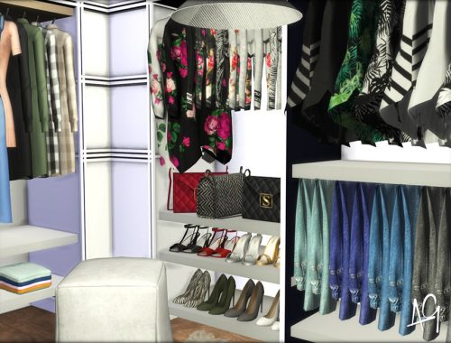 Zen His and Her Closet
