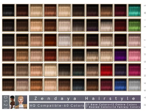 Zendaya Hairstyle
