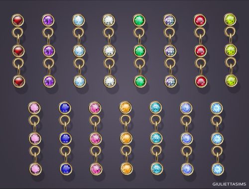 Zoie Birthstone Earrings
