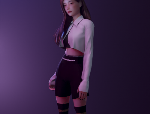Versace knee socks
