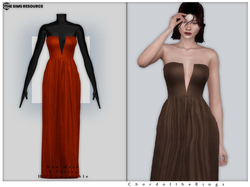 Dress No.164 - The Sims 4 Catalog
