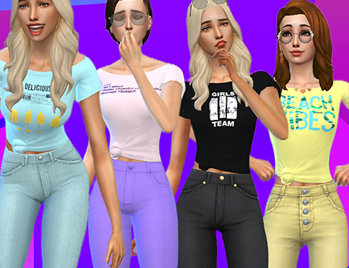 Gloria Jeans Stuff Pack (T-Shirts) (UPDATED)