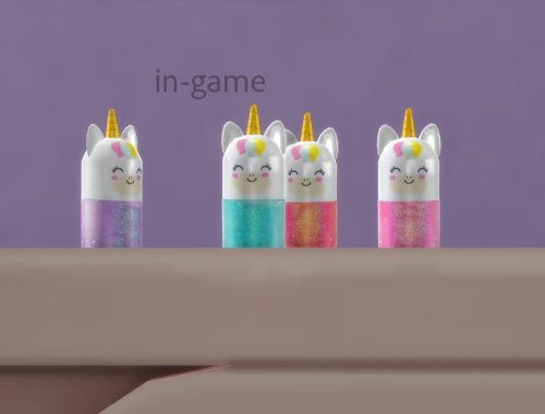 Unicorn Roll-on Face Body Glitter