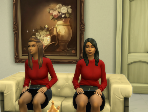 CC-Free Sims 4 Beyonce & Meg The Stallion