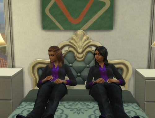 CC-Free Sims 4 Beyonce & Meg The Stallion