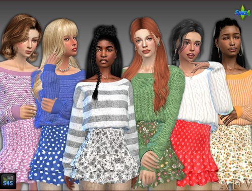 Skirts And Sweaters For Teens And Young Adults